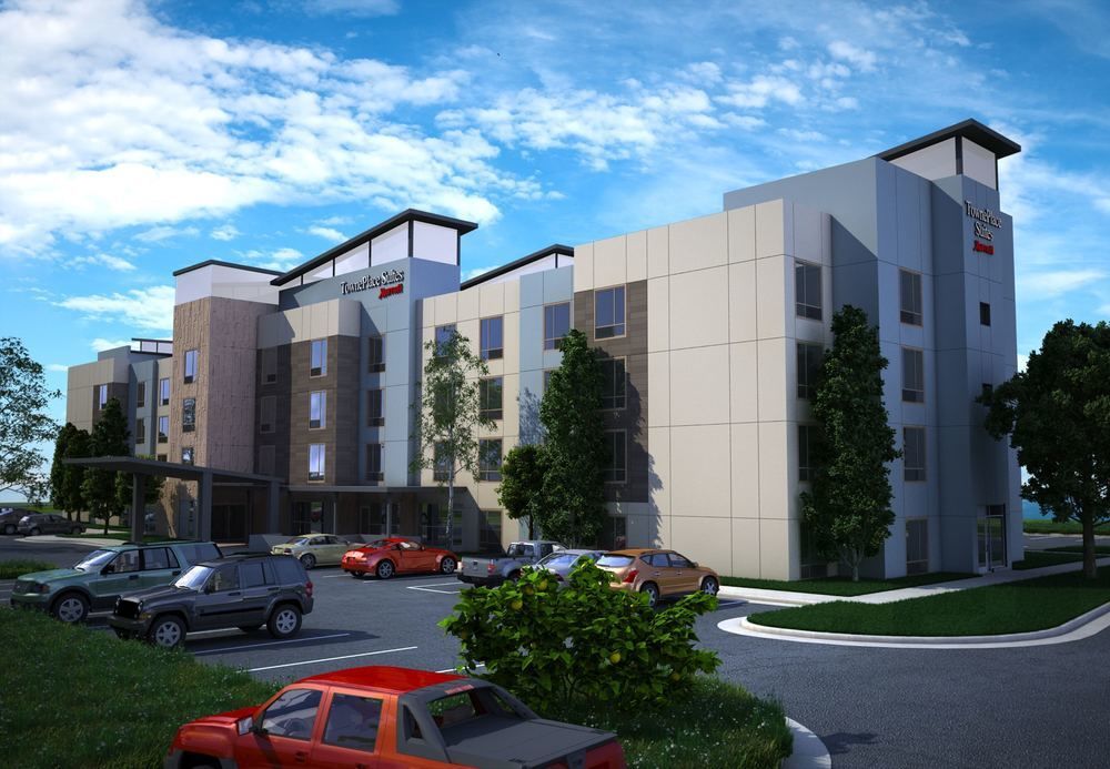 Towneplace Suites By Marriott Kansas City Airport Exterior foto